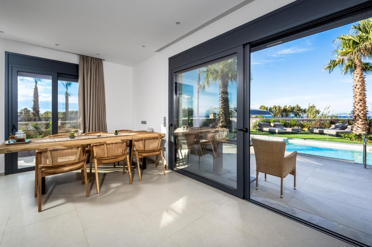 Penelope Beachfront Villa Kremastí Exterior foto